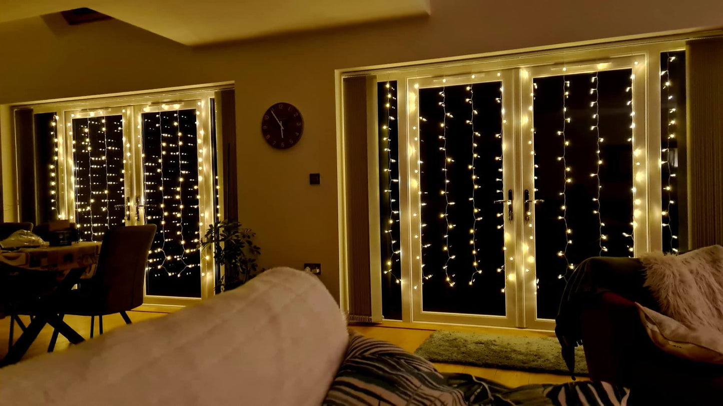 Luminous LED Curtain - Transformative Colours