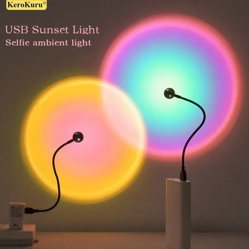 Sunset Horizon Lamp - Night Light Projector