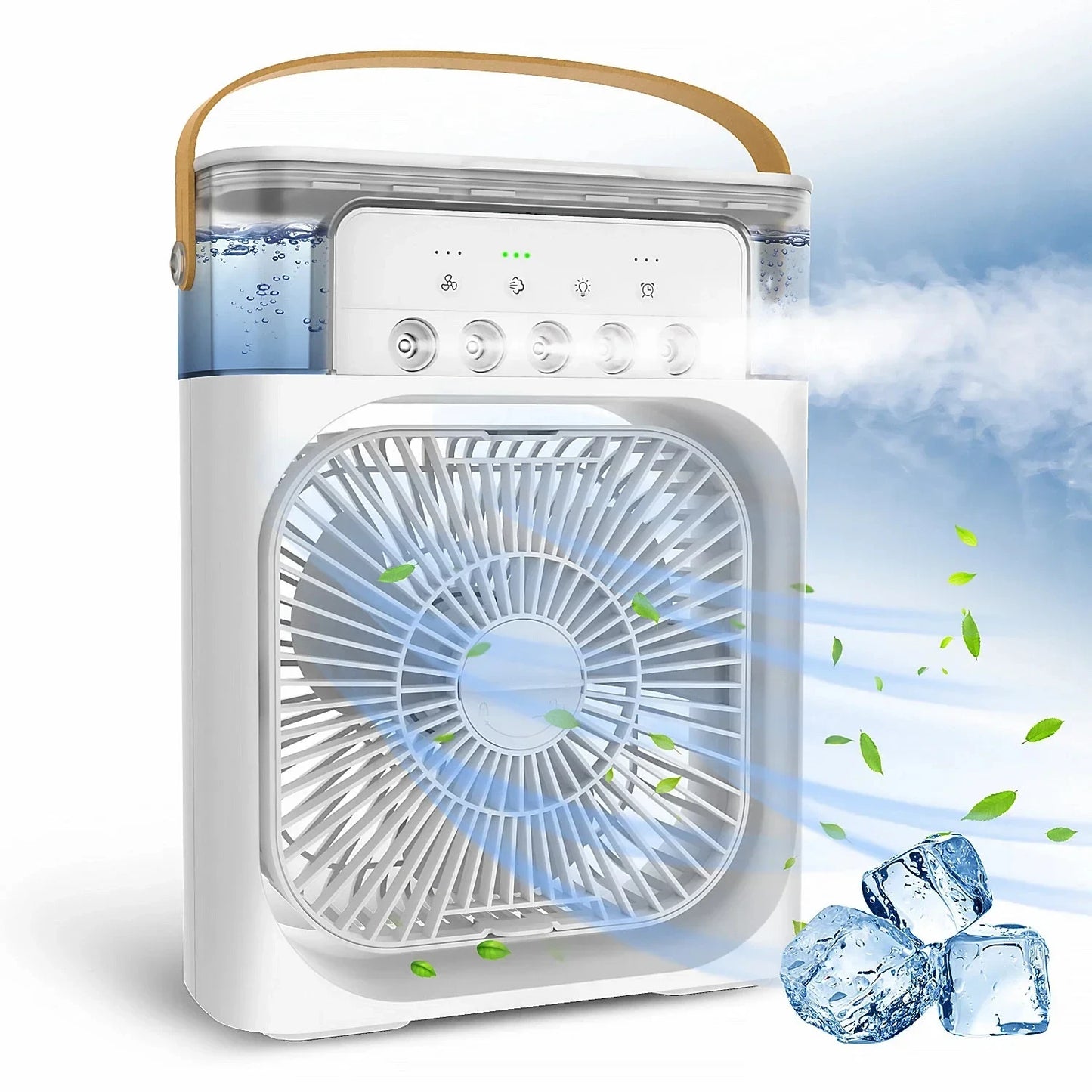 BreezyGlow 3-in-1 Portable Cooling System